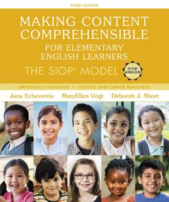 Making Content Comprehensible for Elementary English Learners, 3rd Edition 3rd Edition - Original PDF ebook