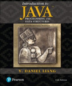Introduction to Java Programming and Data Structures, Comprehensive Version 11th Edition - Original PDF ebook