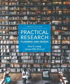 Practical Research: Planning and Design 12th Edition - Original PDF ebook