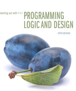 Starting Out with Programming Logic and Design 5th Edition - Original PDF ebook