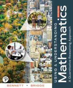 Using & Understanding Mathematics 8th Edition - Original PDF ebook