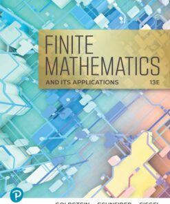 Finite Mathematics & Its Applications 13th Edition - Original PDF ebook