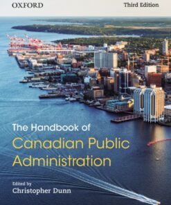 The Handbook of Canadian Public Administration 3rd Edition - Original PDF ebook