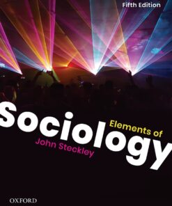 Elements of Sociology: A Critical Canadian Introduction 5th Edition - Original PDF ebook