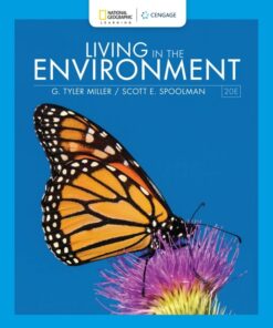 Living in the Environment 20th Edition - Original PDF ebook