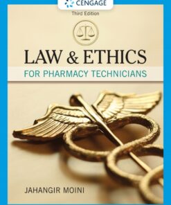 Law and Ethics for Pharmacy Technicians 3rd Edition - Original PDF ebook
