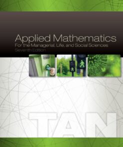 Applied Mathematics for the Managerial, Life, and Social Sciences 7th Edition - Original PDF ebook