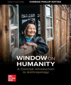 Window on Humanity: A Concise Introduction to General Anthropology 9th Edition - Original PDF ebook