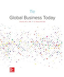 Global Business Today 11th Edition - Original PDF ebook