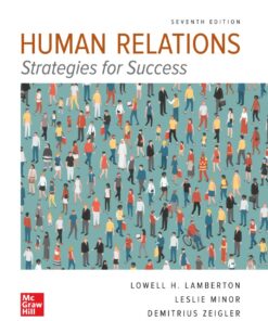 Human Relations 7th Edition - Original PDF ebook