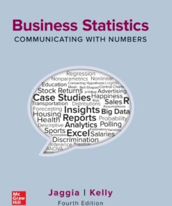 Business Statistics: Communicating with Numbers 4th Edition - Original PDF ebook