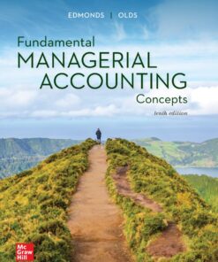 Fundamental Managerial Accounting Concepts 10th Edition - Original PDF ebook