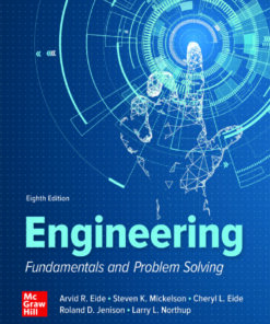 Engineering Fundamentals and Problem Solving 8th Edition - Original PDF ebook
