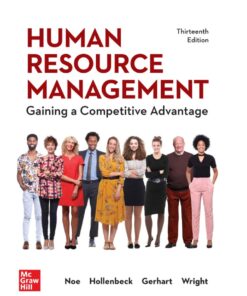 Human Resource Management: Gaining a Competitive Advantage 13th Edition - Original PDF ebook