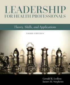Leadership for Health Professionals 3rd Editio - Original PDF ebook
