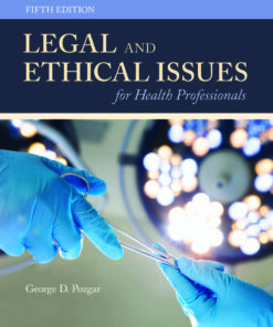Legal and Ethical Issues for Health Professionals 5th Edition - Original PDF ebook