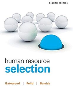 Human Resource Selection 8th Edition - Original PDF ebook