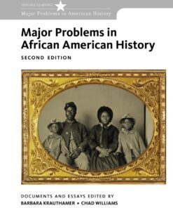 Major Problems in African American History 2nd Edition - Original PDF ebook
