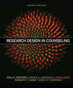 Research Design in Counseling 4th Edition - Original PDF ebook