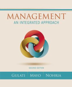 Management: An Integrated Approach 2nd Edition - Original PDF ebook