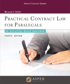 Practical Contract Law for Paralegals 4th EditionAn Activities-Based Approach - Original PDF ebook