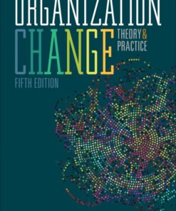 Organization Change: Theory and Practice 5th Edition - Original PDF ebook