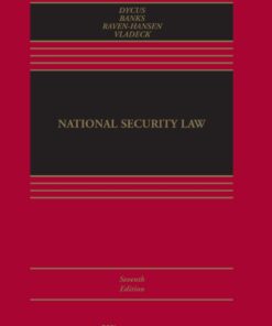 National Security Law 7th Edition - Original PDF ebook