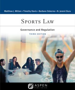 Sports Law 3rd EditionGovernance and Regulation - Original PDF ebook