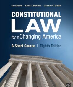 Constitutional Law for a Changing America 8th Edition - Original PDF ebook